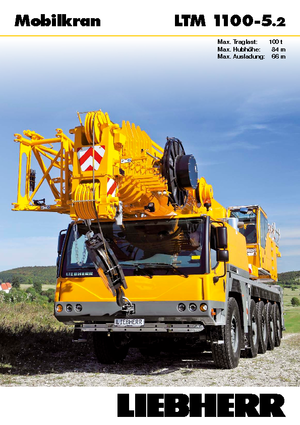 Autódaruk Liebherr LTM 1100-5.2 