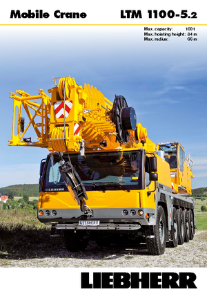 Autódaruk Liebherr LTM 1100-5.2 