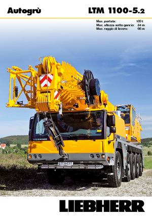 Autódaruk Liebherr LTM 1100-5.2 