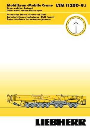 Autódaruk Liebherr LTM 11200-9.1 