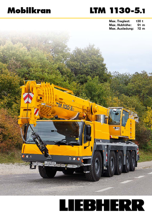 Autódaruk Liebherr LTM 1130-5.1 