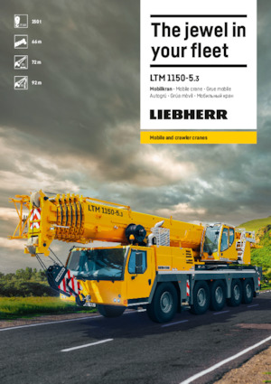 Autódaruk Liebherr LTM 1150-5.3