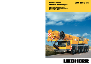 Autódaruk Liebherr LTM 1160-5.1 (10x6x8)