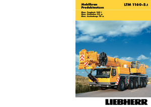 Autódaruk Liebherr LTM 1160-5.1 (10x6x8)