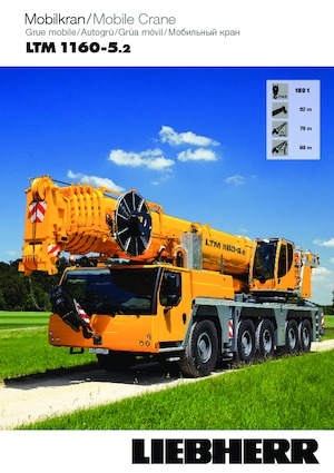 Autódaruk Liebherr LTM 1160-5.2 