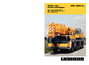 Autódaruk Liebherr LTM 1200-5.1 