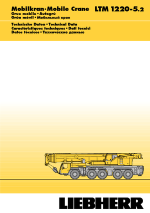 Autódaruk Liebherr LTM 1220-5.2 (10x6x10)