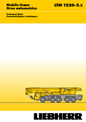 Autódaruk Liebherr LTM 1220-5.2 (10x6x10)