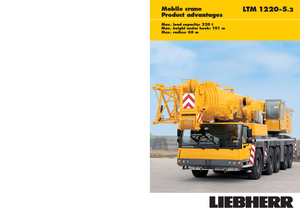 Autódaruk Liebherr LTM 1220-5.2 (10x6x10)