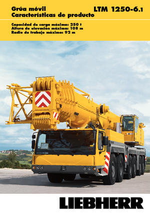 Autódaruk Liebherr LTM 1250-6.1 (12x8x10)