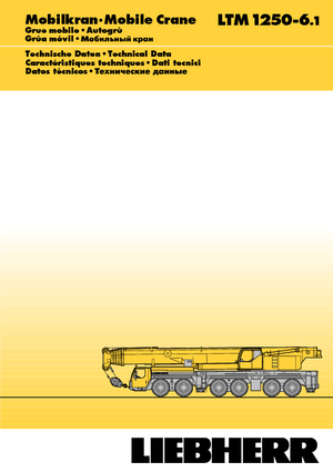 Autódaruk Liebherr LTM 1250-6.1 (12x8x10)