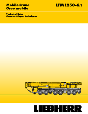 Autódaruk Liebherr LTM 1250-6.1 (12x8x10)