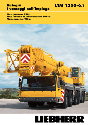Autódaruk Liebherr LTM 1250-6.1 (12x8x10)