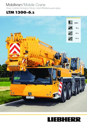 Autódaruk Liebherr LTM 1300-6.2 