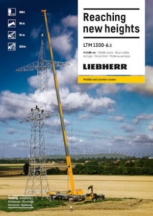 Autódaruk Liebherr LTM 1300-6.3 