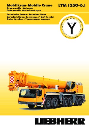 Autódaruk Liebherr LTM 1350-6.1 