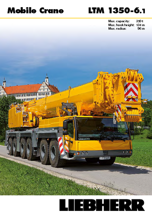 Autódaruk Liebherr LTM 1350-6.1 