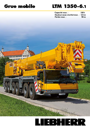 Autódaruk Liebherr LTM 1350-6.1 