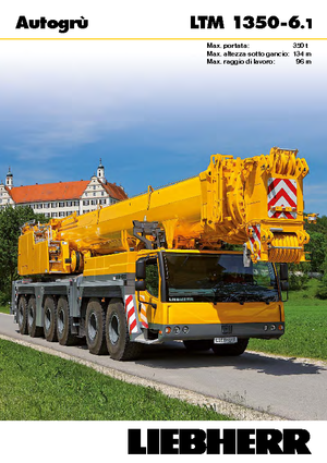 Autódaruk Liebherr LTM 1350-6.1 