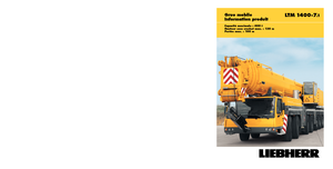 Autódaruk Liebherr LTM 1400-7.1 