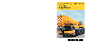 Autódaruk Liebherr LTM 1400-7.1 