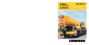 Autódaruk Liebherr LTM 1400-7.1 