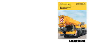Autódaruk Liebherr LTM 1400-7.1 