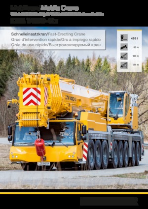 Autódaruk Liebherr LTM 1450-8.1 