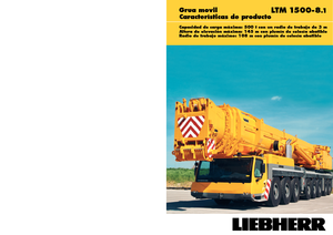 Autódaruk Liebherr LTM 1500-8.1