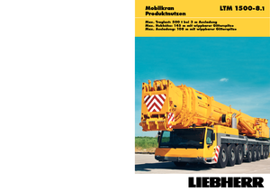 Autódaruk Liebherr LTM 1500-8.1