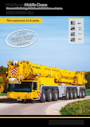 Autódaruk Liebherr LTM 1650-8.1