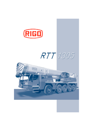 Autódaruk RIGO RTT 1305
