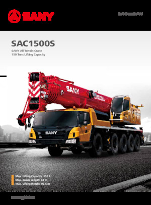 Autódaruk Sany SAC1500S
