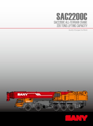 Autódaruk Sany SAC2200C