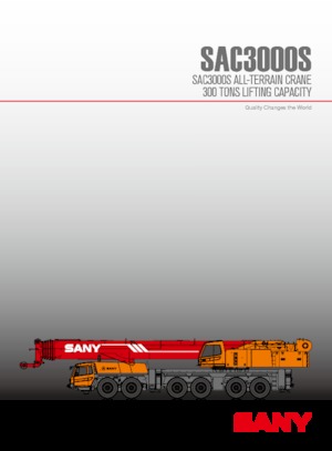 Autódaruk Sany SAC3000S