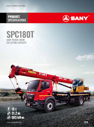 Autódaruk Sany SPC180T