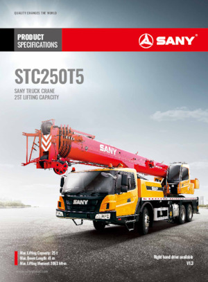 Autódaruk Sany STC250T5