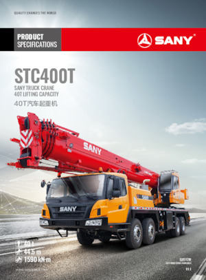 Autódaruk Sany STC400T