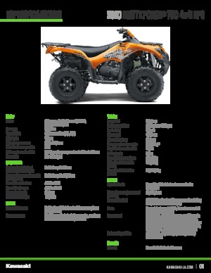 ATVk és Quadok Kawasaki BRUTE FORCE 750 4X4I 