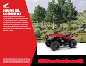 ATVk és Quadok Honda FourTrax Recon