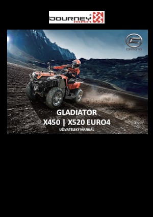 ATVk és Quadok CFMOTO Gladiator X520 