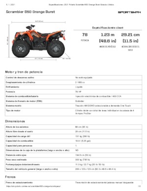 ATVk és Quadok Polaris Scrambler 850