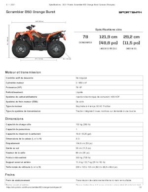 ATVk és Quadok Polaris Scrambler 850