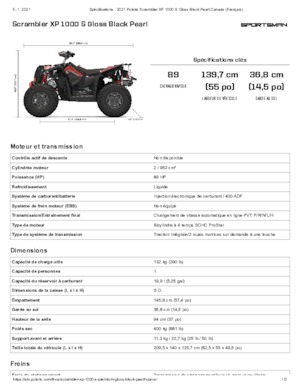 ATVk és Quadok Polaris Scrambler XP 1000 S