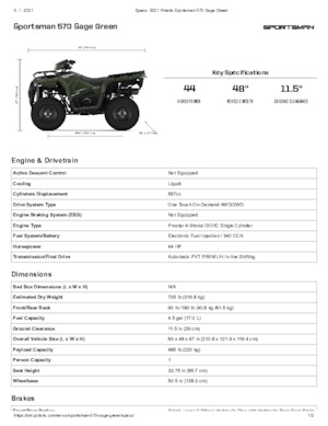 ATVk és Quadok Polaris Sportsman 570