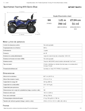 ATVk és Quadok Polaris Sportsman touring 570