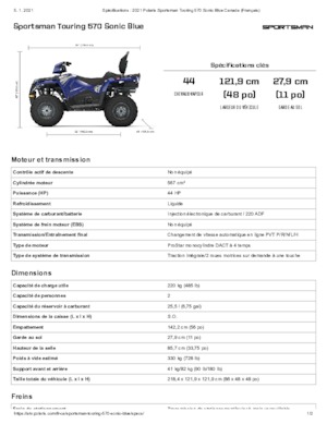 ATVk és Quadok Polaris Sportsman touring 570