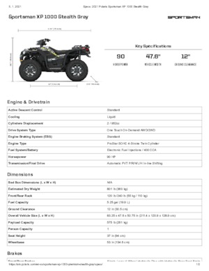 ATVk és Quadok Polaris Sportsman XP 1000
