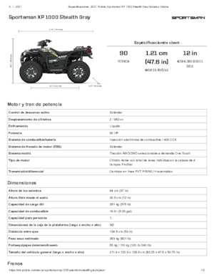 ATVk és Quadok Polaris Sportsman XP 1000