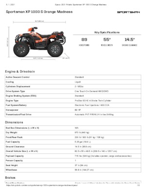 ATVk és Quadok Polaris Sportsman XP 1000 S